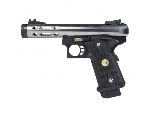 Страйкбольный пистолет (WE) GALAXY HI-CAPA Type K (Silver)